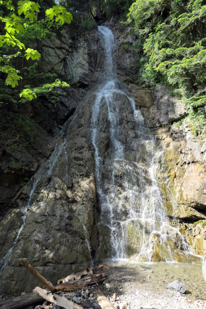 Wasserfall am Steinebach in der Höllschlucht