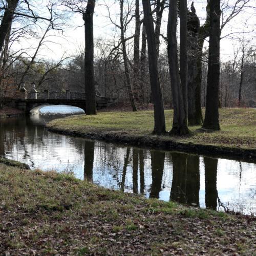 Die künstlich angelegte Wasserlandschaft vor der Pagodenburg im Nymphenburger Schlosspark ist ein wahres Kleinod