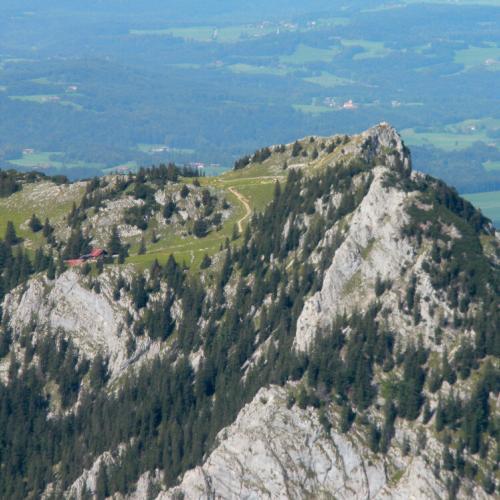 Blick auf den Breitenstein vom Wendelstein