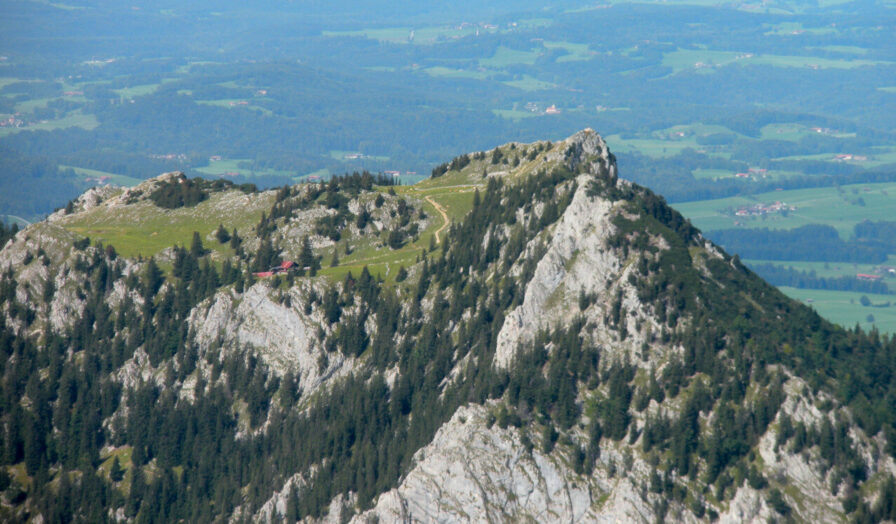 Blick auf den Breitenstein vom Wendelstein